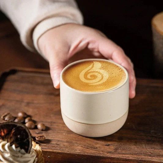 Japanese Style Vintage Ceramic Coffee Mug