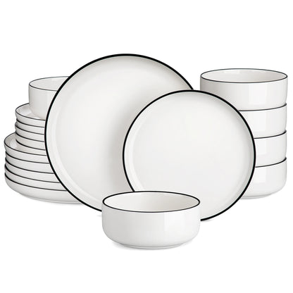 Luna 18 Piece Dinnerware Set