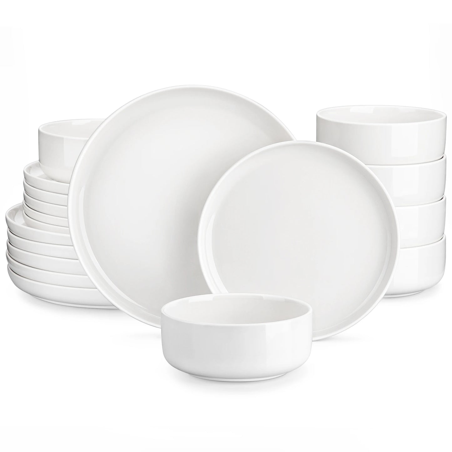 Luna 18 Piece Dinnerware Set