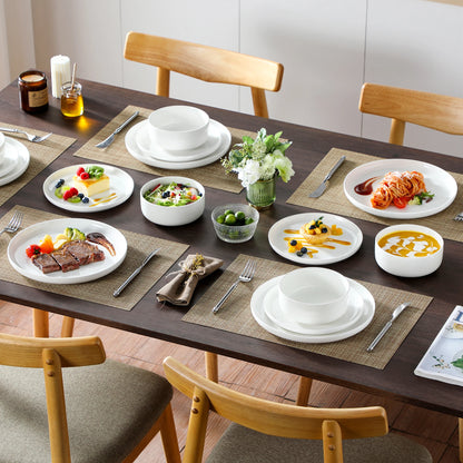 Luna 18 Piece Dinnerware Set