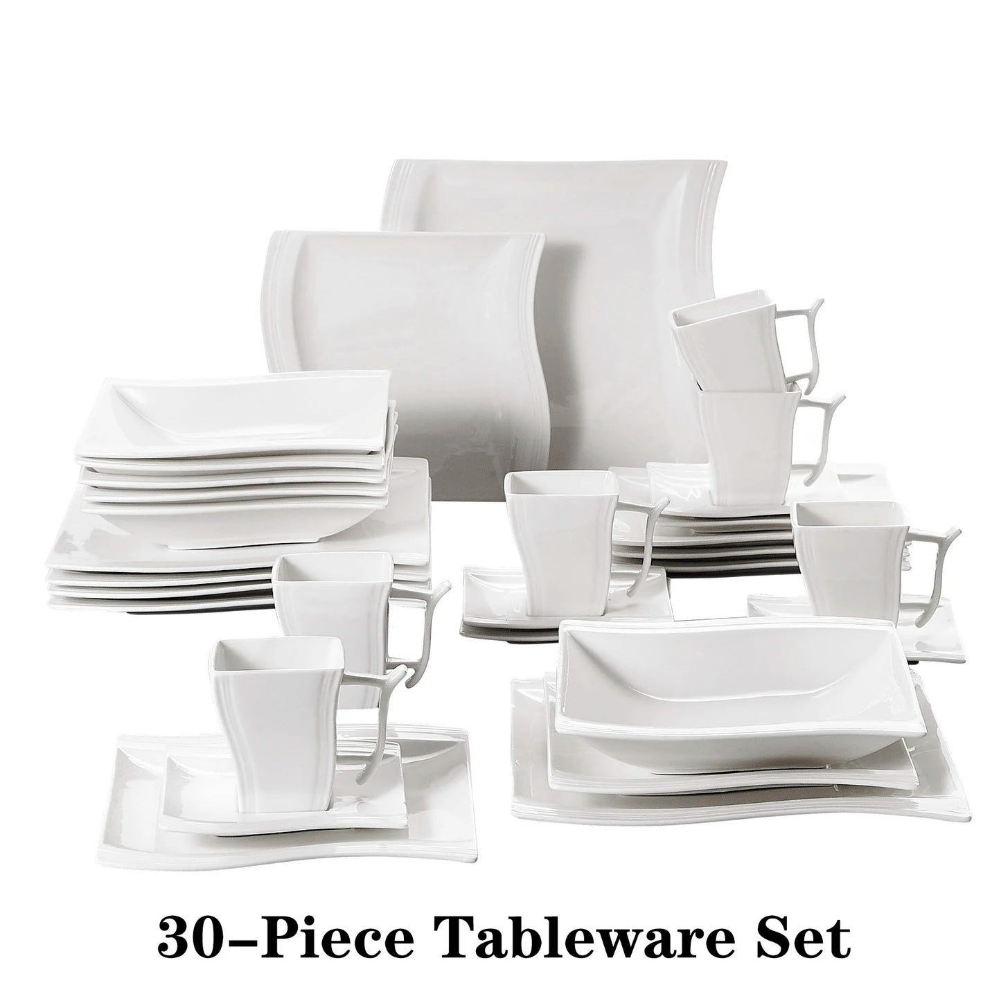 Flora 36 Piece Dinnerware Set