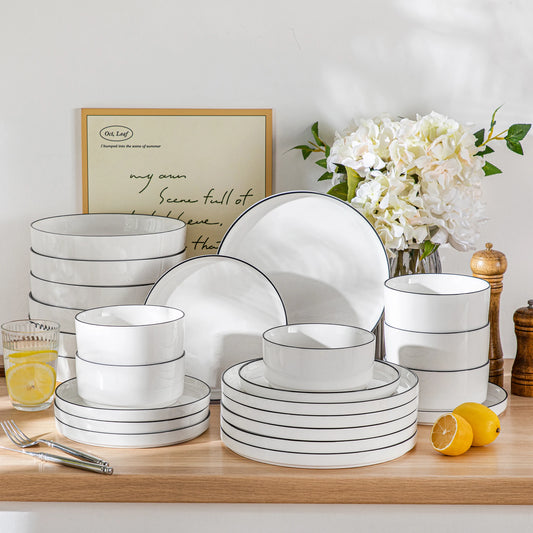 Tara 24 Piece Dinnerware Set for 8