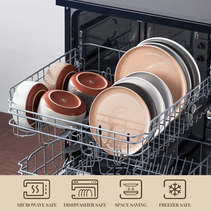 TARA 12/24 Pcs Dinnerware Set