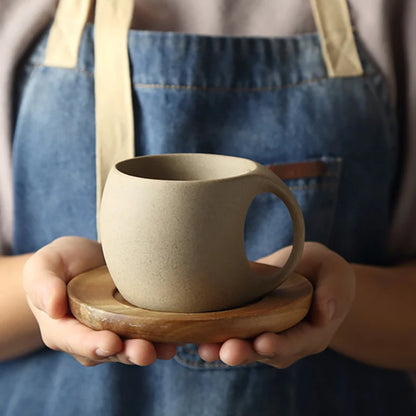 Ceramic Coffee Cups and Saucers