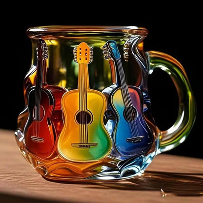 Guitar Mug Novelty Music Themed Mug Cup