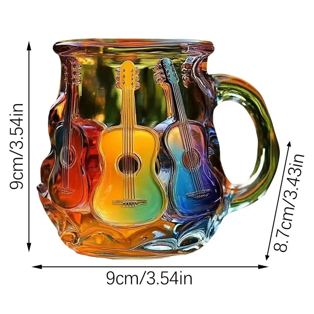 Guitar Mug Novelty Music Themed Mug Cup