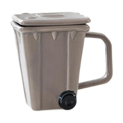 Coffee Cup Morning Cup with Lid Trash Bin Cup for Tea Water Party Travel