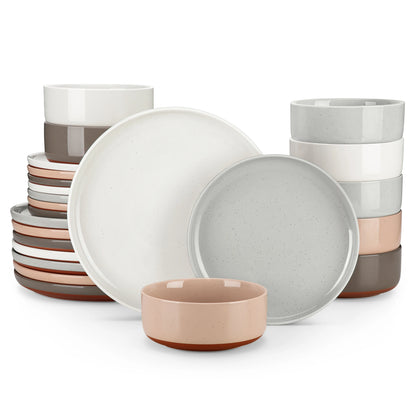 TARA 12/24 Pcs Dinnerware Set