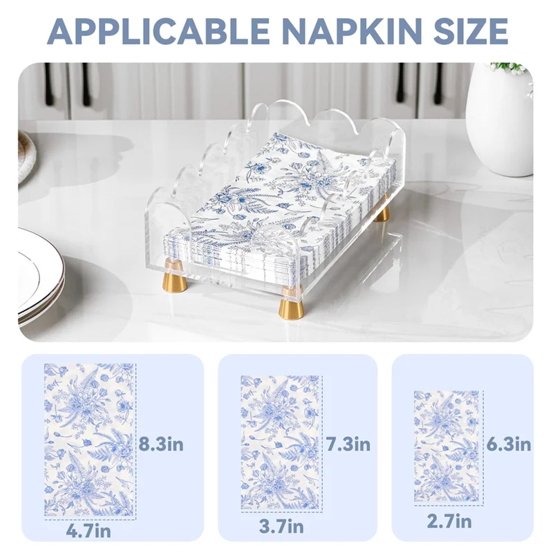 Napkin Holder Clear Color
