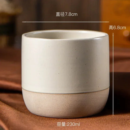 Japanese Style Vintage Ceramic Coffee Mug