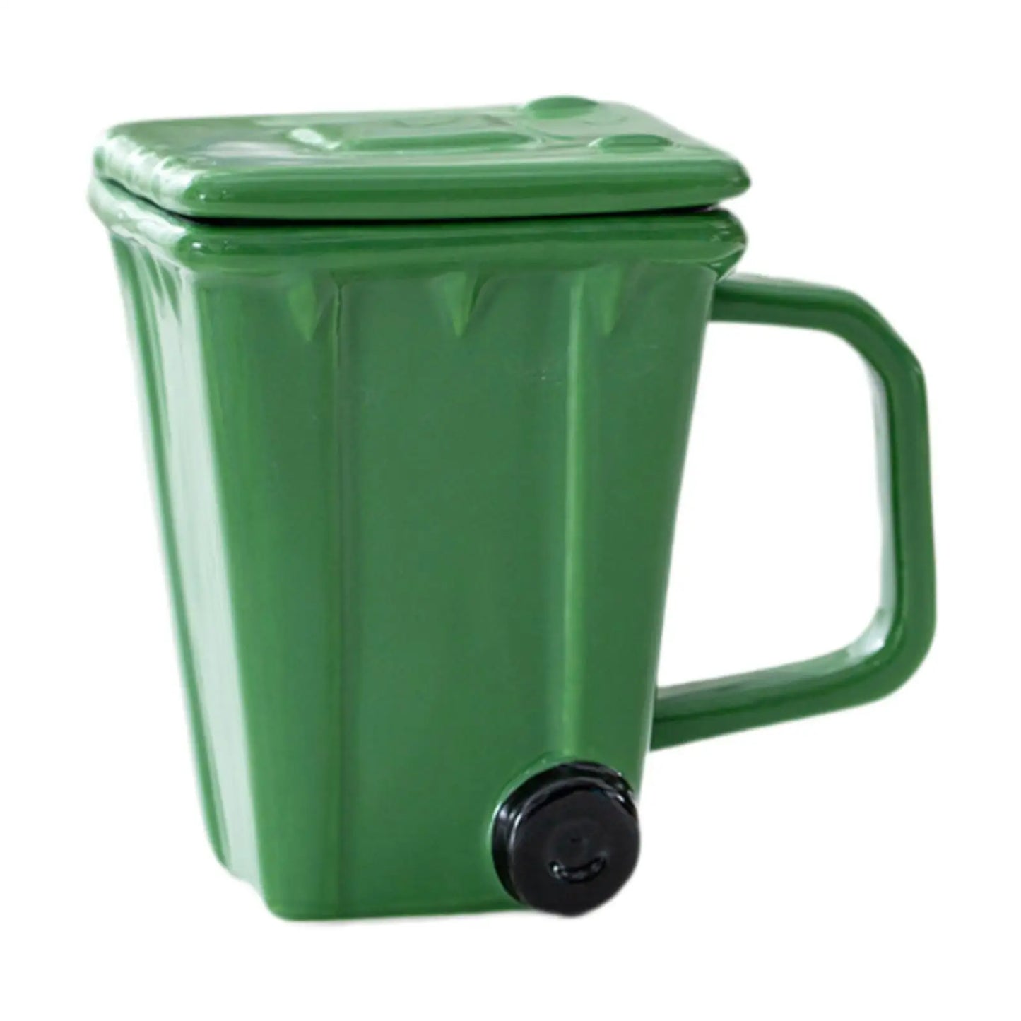 Coffee Cup Morning Cup with Lid Trash Bin Cup for Tea Water Party Travel