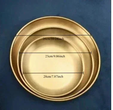 Gold Silver Tray Stainless Steel