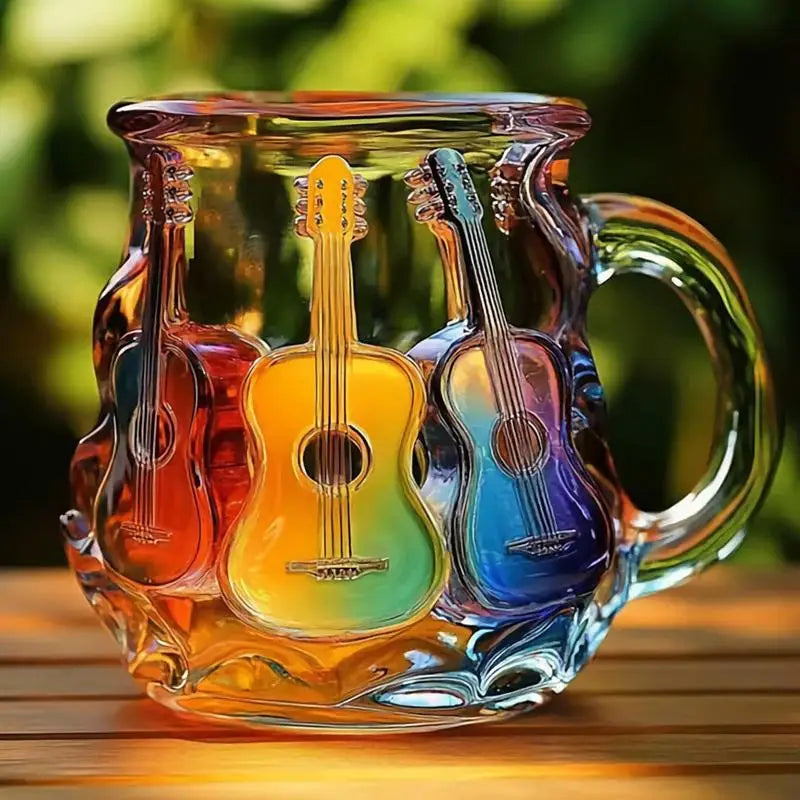Guitar Mug Novelty Music Themed Mug Cup