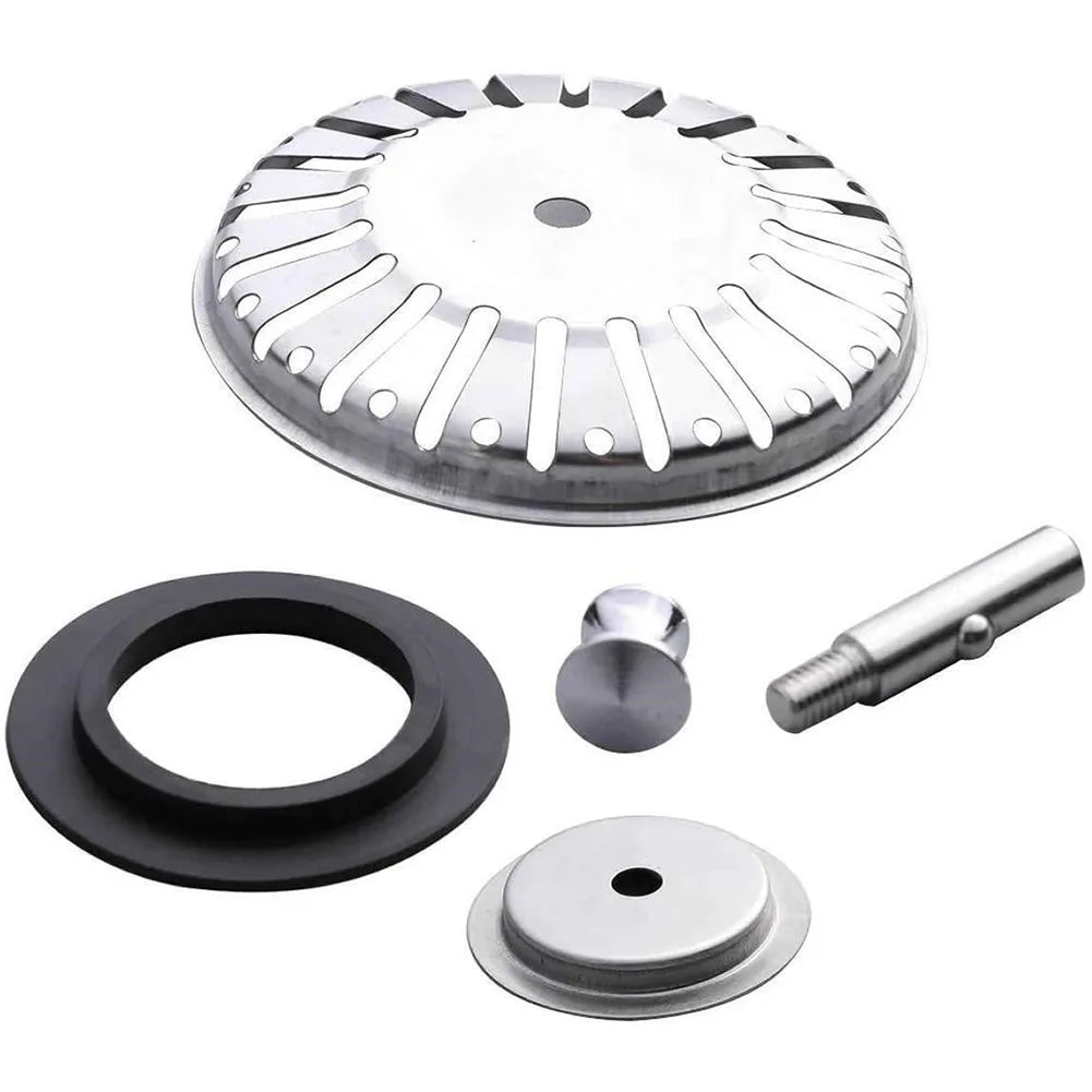 Stainless Steel 84mm Kitchen Sink Drain Strainer & Hair Stopper