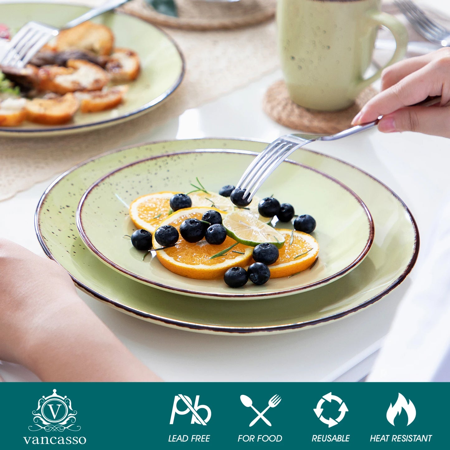 Tara 32 Piece Dinnerware Set