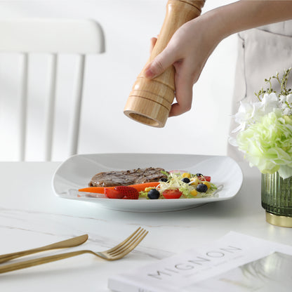 MALACASA JULIA 18-Piece Classic Porcelain Dinnerware Set