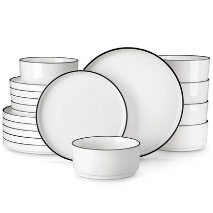 Tara 24 Piece Dinnerware Set for 8