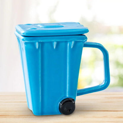 Coffee Cup Morning Cup with Lid Trash Bin Cup for Tea Water Party Travel