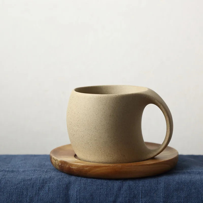 Ceramic Coffee Cups and Saucers