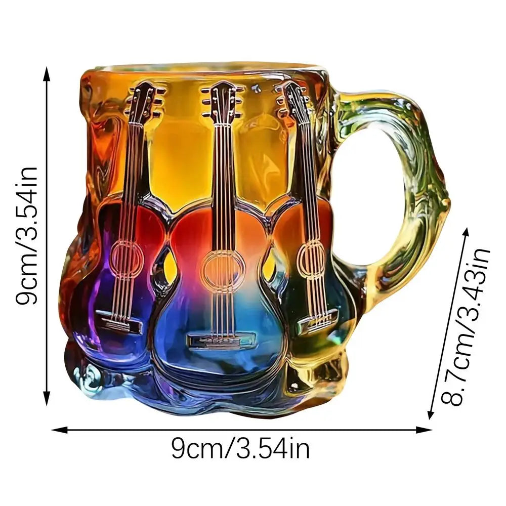 Guitar Mug Novelty Music Themed Mug Cup