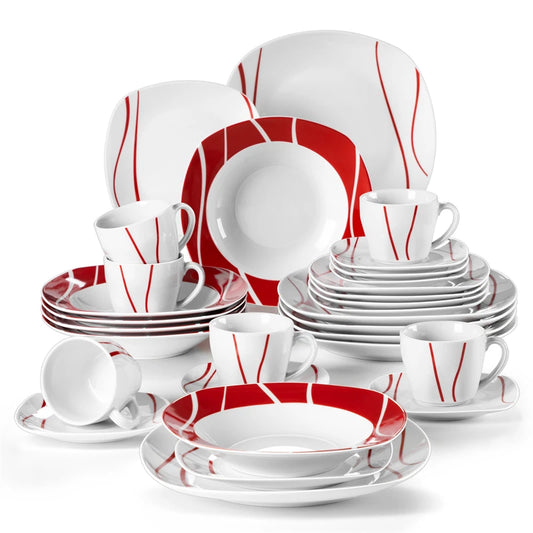 FELISA 30 PIECE DINNERWARE SET