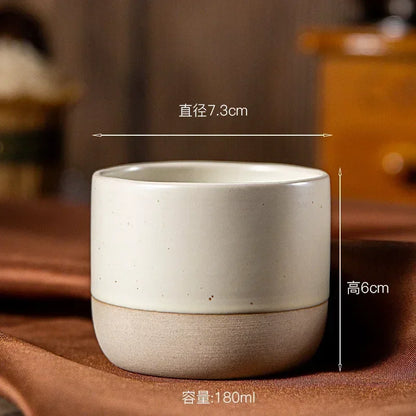 Japanese Style Vintage Ceramic Coffee Mug