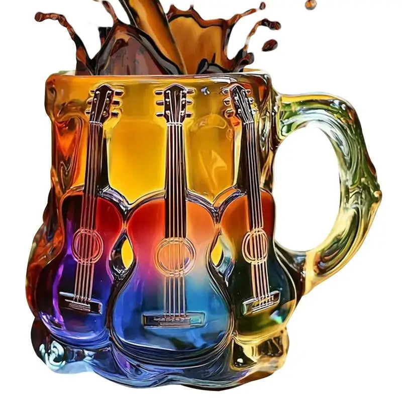 Guitar Mug Novelty Music Themed Mug Cup
