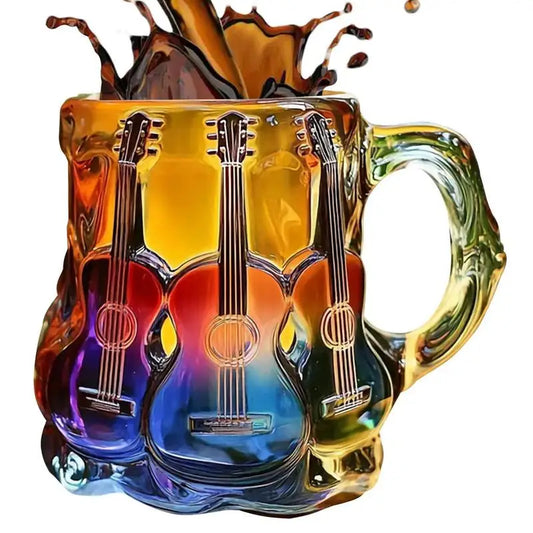 Guitar Mug Novelty Music Themed Mug Cup