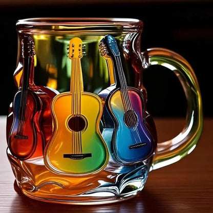 Guitar Mug Novelty Music Themed Mug Cup