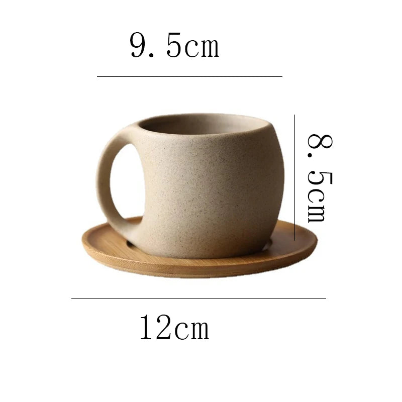 Ceramic Coffee Cups and Saucers