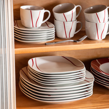 FELISA 30 PIECE DINNERWARE SET